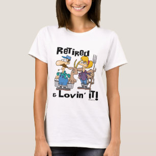 Camiseta Familia de cabras y jubilados