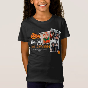 Camiseta familia de calabaza jack-o-lantern Halloween 3 Fot