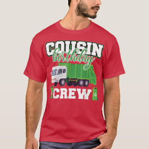 Camiseta Familia de Camión Basura de Cumpleaños de Primo