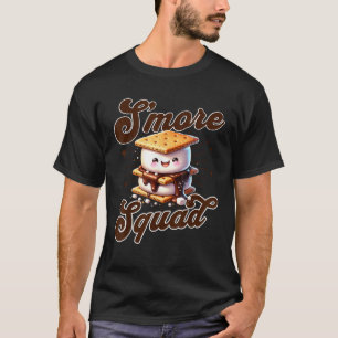 Camiseta Familia de camping Cute Outdoor Smore Squad Coinci