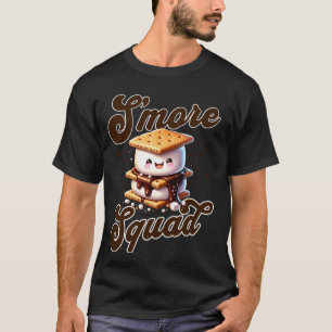 Camiseta Familia de camping Cute Outdoor Smore Squad Coinci