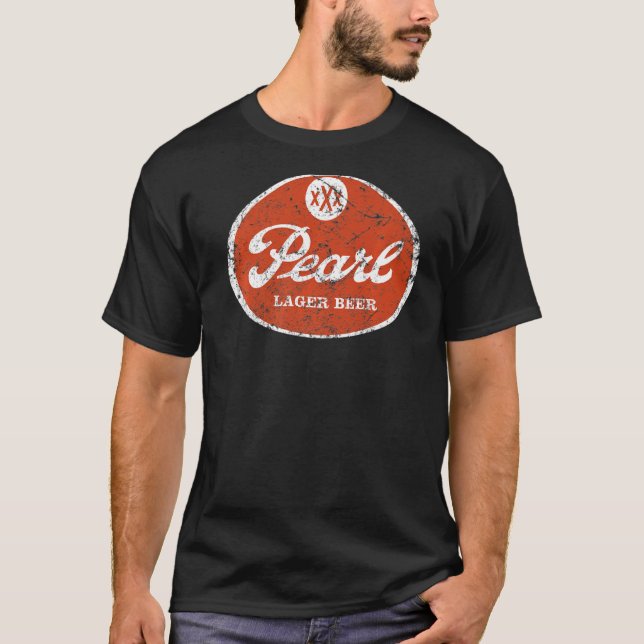 Camiseta Familia de cervezas Pearl Texas 1883 (Anverso)