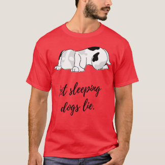 Camiseta Familia de chicas de perros durmientes