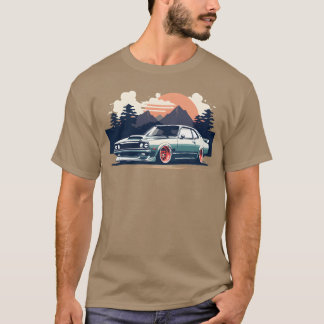 Camiseta Familia de chicos de coches tuneados de Japón