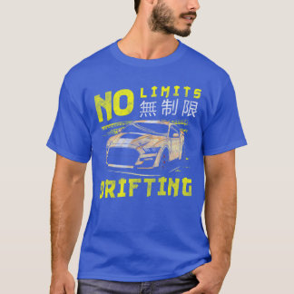 Camiseta Familia de coches deportivos a la deriva en la cal