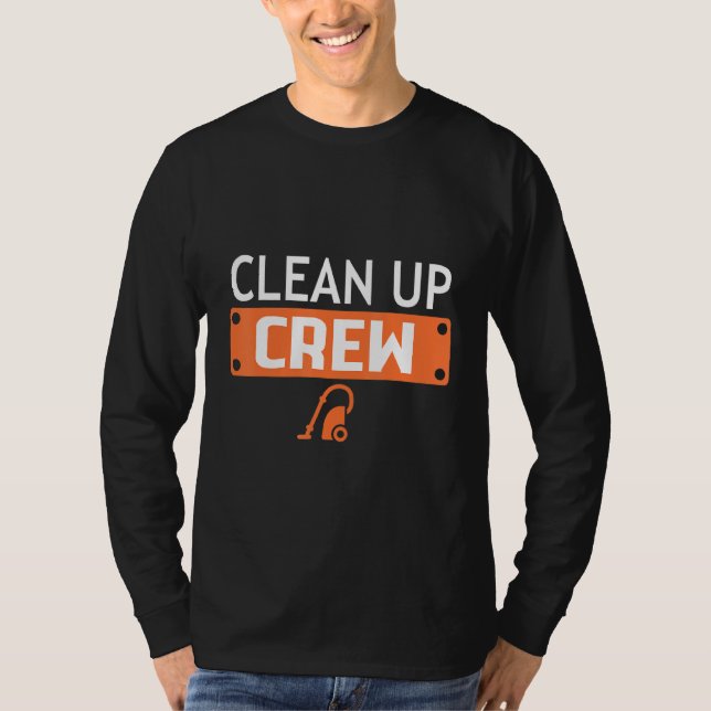 Camiseta Familia de coincidencias divertidas de Clean Up Cr (Anverso)