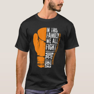 Camiseta Familia de concientización de MS lucha juntos cont