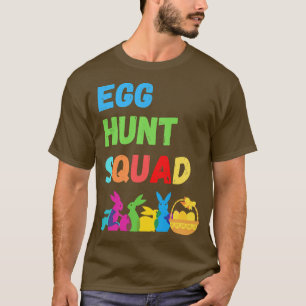 Camiseta Familia de conejitos de caza de huevos 