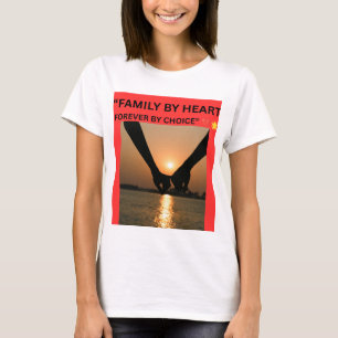 CAMISETA FAMILIA DE CORAZÓN, SIEMPRE POR ELECCIÓN