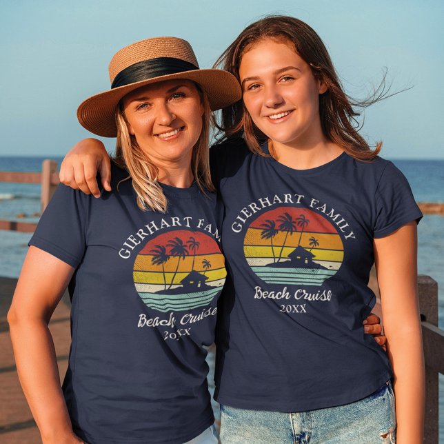 Camiseta Familia de cruceros Beach Reunión con mamá (Subido por el creador)