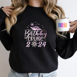 Camiseta Familia de cruceros de cumpleaños personalizada Cu
