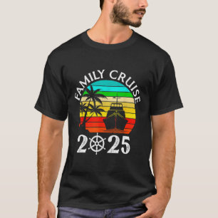 Camiseta Familia de Cruceros para Vacaciones 2025