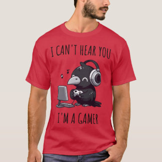Camiseta Familia de cuervos divertida de juegos en línea