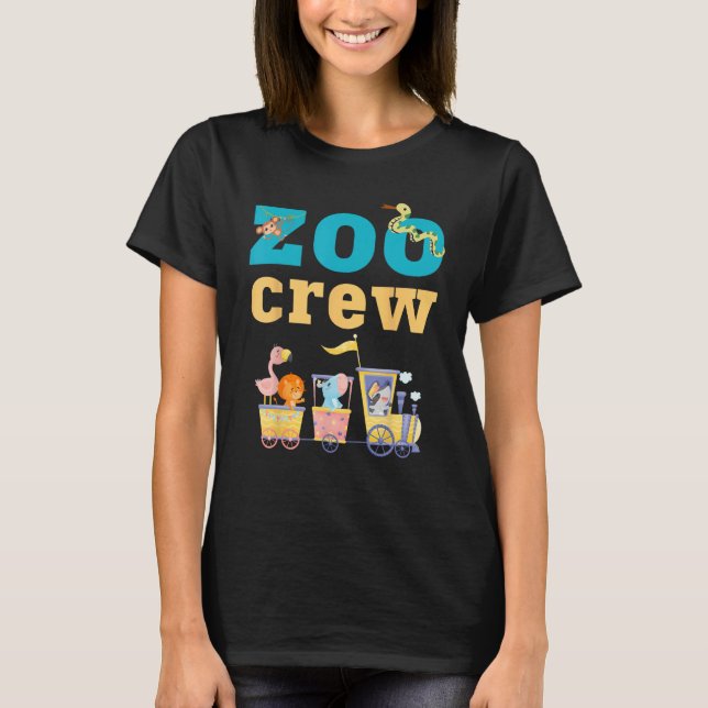 Camiseta Familia de cuidador de zoo visita al zoo Fauna (Anverso)