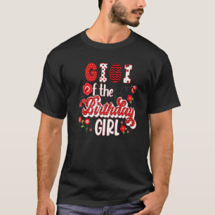 Camiseta Familia de cumpleaños de Fiesta de Bicho de labios