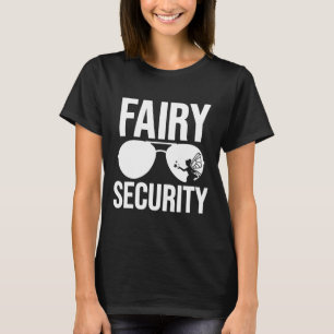 Camiseta Familia de cumpleaños de seguridad de hadas disfra