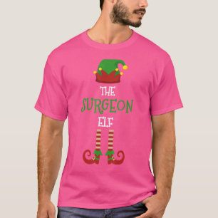 Camiseta Familia de Elfos Cirujanos Pijama Navideño Diverti
