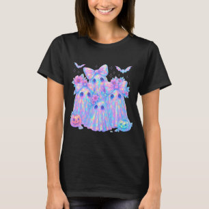 Camiseta Familia de fantasmas pastel