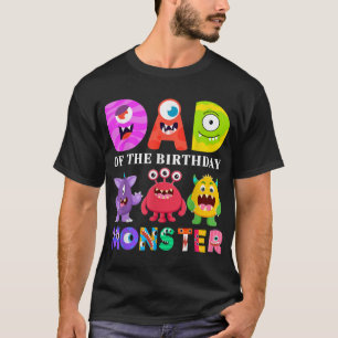 Camiseta Familia de Fiestas del primer cumpleaños de Papá M