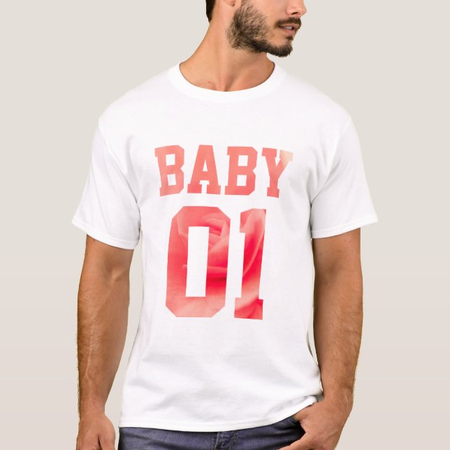 Camiseta Familia de flores - Bebé 01 (Anverso)