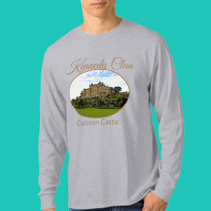 Camiseta Familia de fotos del castillo culzean de Kennedy C