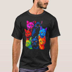 Camiseta Familia de gatos British Shorthair