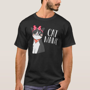 Camiseta Familia de gatos coincidente con la madre gata Mam