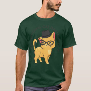 Camiseta Familia de gatos Hipster en el Día Internacional d