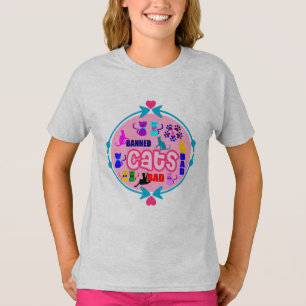 Camiseta 😻 🐾 ↷ ❤ familia de gatos malvados