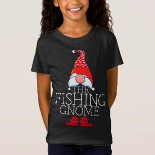 Camiseta Familia De Gnome De Pesca Navidades De Concordanci