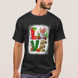 Camiseta Familia de Gnomos Navidad para Mujeres Hombres AMO