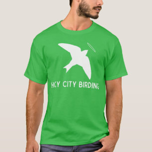Camiseta familia de golondrinas purpúreas de la Ciudad Sant