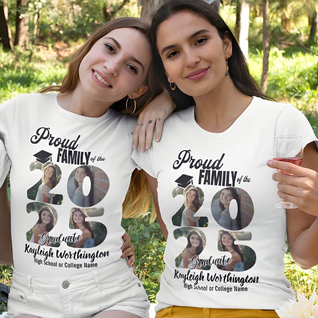 Camiseta Familia de graduados de 2025 (Family of 2025 Graduate T-Shirt)