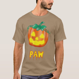 Camiseta Familia de Halloween divertida Paw JackOLantern Ca
