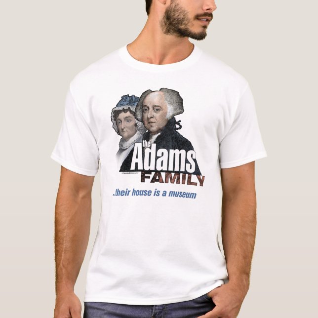 Camiseta Familia de John Adams (Anverso)