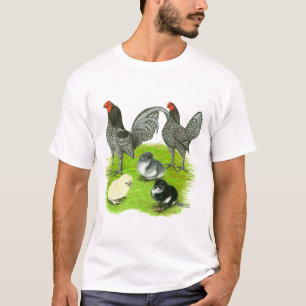 Camiseta Familia de juegos azul inglesa antigua