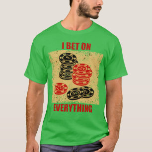 Camiseta Familia de juegos de Casino Chips