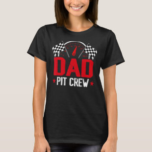 Camiseta Familia de la fiesta de cumpleaños de papá Pit Cre