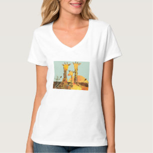 Camiseta Familia de la jirafa