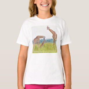 Camiseta Familia de la jirafa de las imágenes el de Getty
