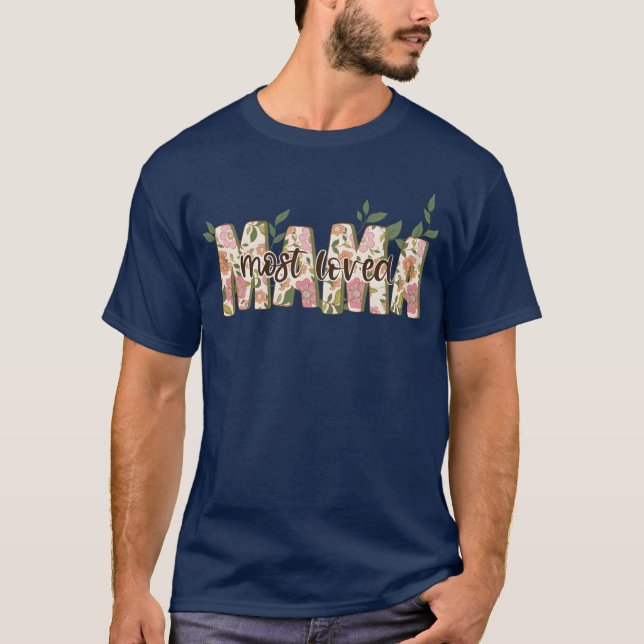 Camiseta Familia de la Mama más querida (Anverso)