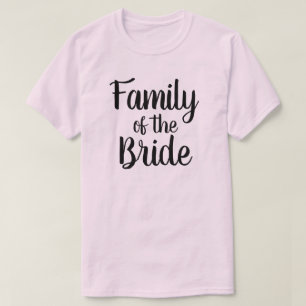 Camiseta Familia de la novia
