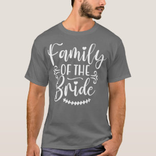 Camiseta Familia de la Novia para la Boda Fiesta Coincident