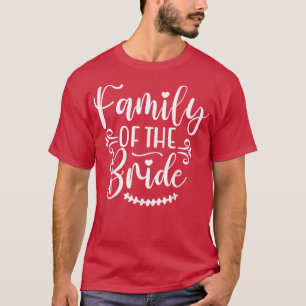 Camiseta Familia de la Novia para la Boda Fiesta Combinació