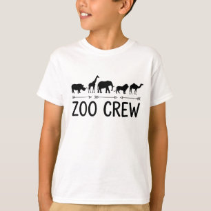 Camiseta Familia de la tripulación del zoológico, Mamá Herm