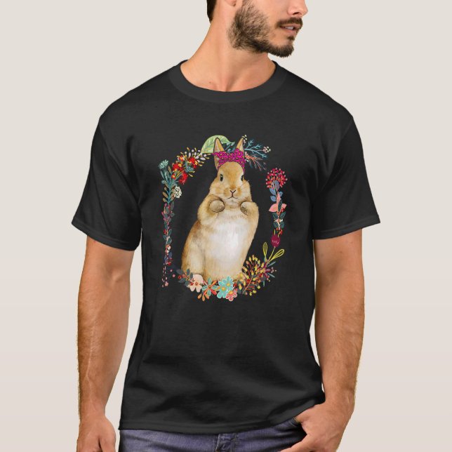 Camiseta Familia de las flores de leopardo de las mareas de (Anverso)