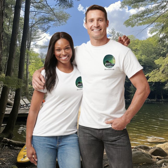 Camiseta Familia de Lodos de Hombres Blancos del Lago Butte (Subido por el creador)