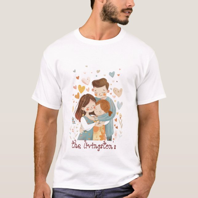 Camiseta Familia de los Tres (Anverso)