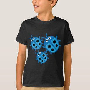 Camiseta Familia de mariquitas de niños lindos