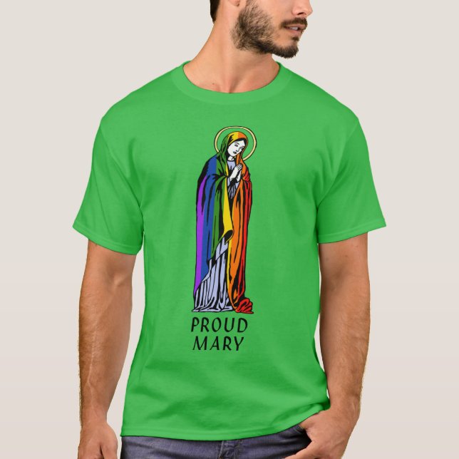 Camiseta familia de Mary orgullosa (Anverso)